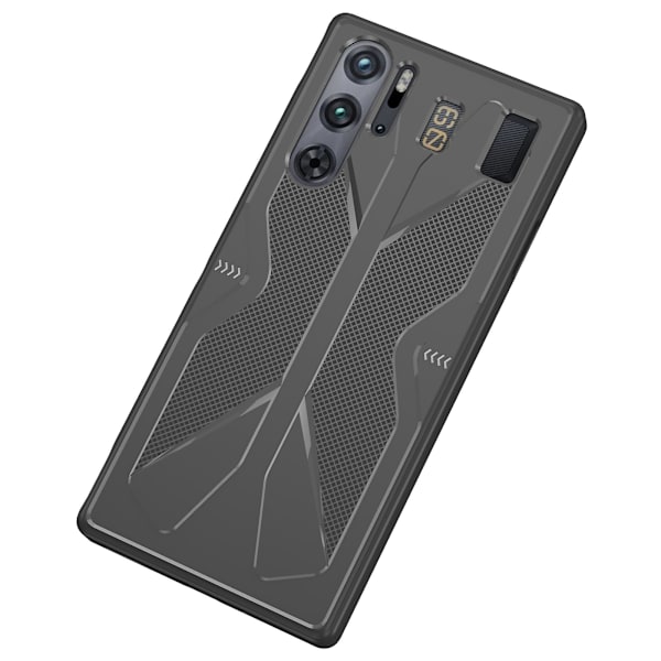 För ZTE nubia Red Magic 9 Pro 5G/ 9 Pro+ 5G Skal Anti-drop Mjuk TPU Telefon Baksida Skydd  (YJD) Dark Grey