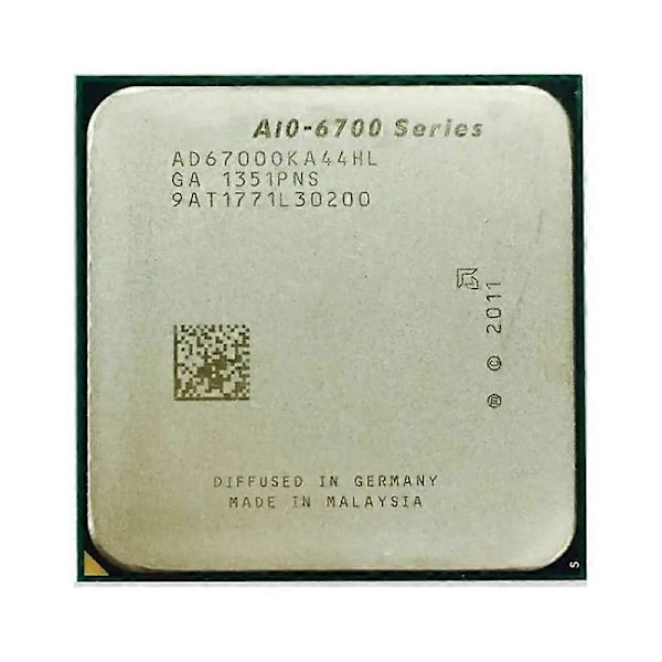 Prosessor A10-6700 4 kjerner 4 tråder Socket FM2 CPU[HK]