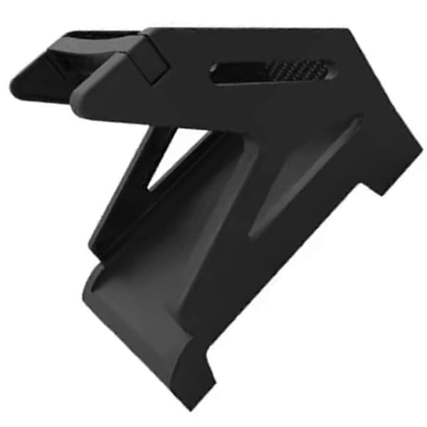 Termiske etikettholder Viftebrett etikettholder for tilbehør Hjemmekontor[YJD] Black