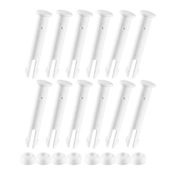 Plaststift för poolanslutning Pooltillbehör 40-pack [YJD]