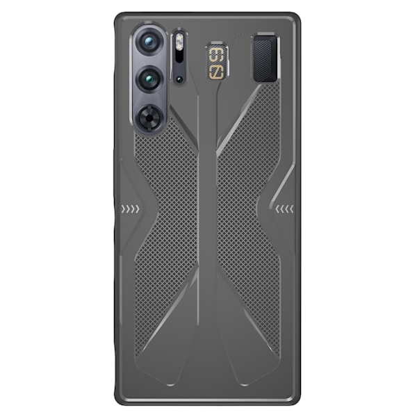 För ZTE nubia Red Magic 9 Pro 5G/ 9 Pro+ 5G Skal Anti-drop Mjuk TPU Telefon Baksida Skydd  (YJD) Dark Grey