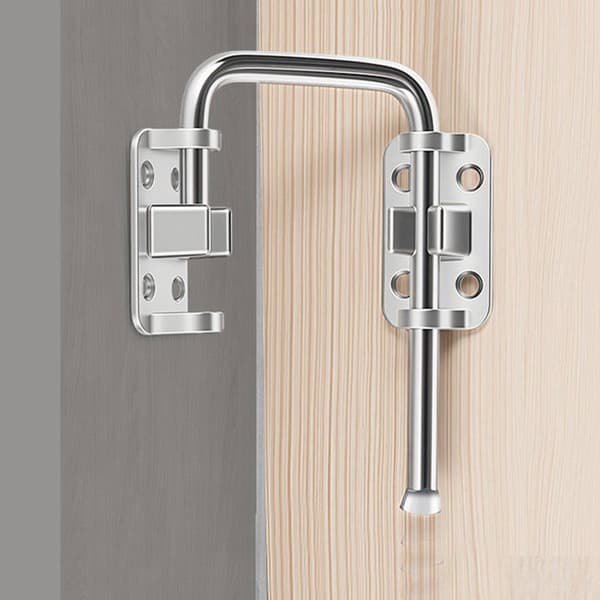 Universal one-piece door lock - Suitable for horizontal sliding windows, shed doors, garage doors...