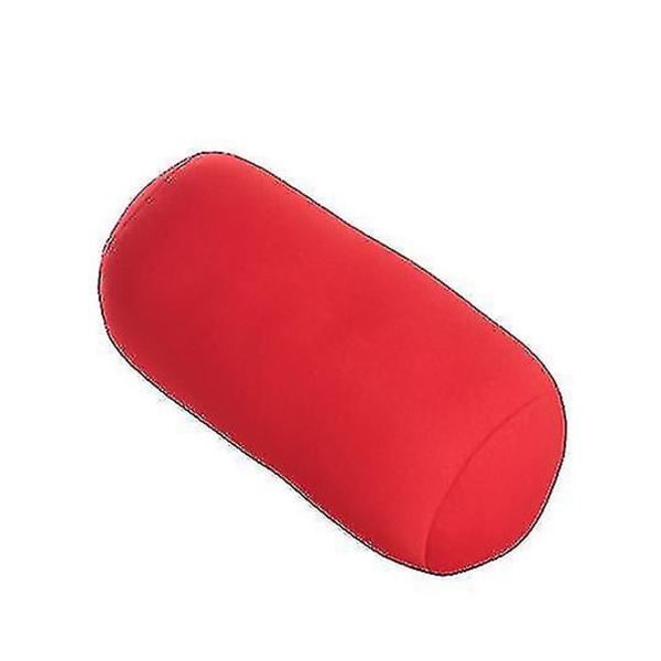 Sovepute Skumpartikkelpute Sylindrisk Multifunksjonell Pute[YJD] red