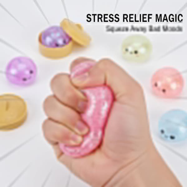 Glitter Dumpling Squishy 12-pack Uppgraderade Mini Stressavlastningsleksaker[YJD]