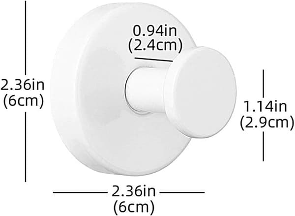 Rustfri, borefri, sugekop vægmonterede badeværelseskroge lavet af rustfrit stål (sæt med 2). Velegnet til glat glas. (JYD)