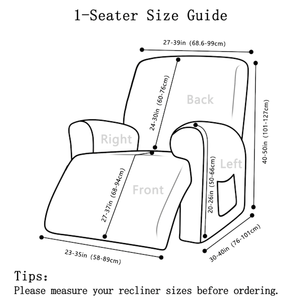 Polyester Vaskbar Strækbar Recliner Sofa Betræk Mærke Oprindelse Kina Hjemmeindretning Vare Type Sofa Film Light Grey