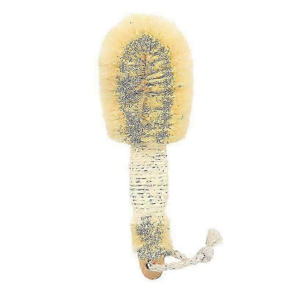 Naturlig Sisal Bust Badebørste, for Tørr Hud, 9\" Lengde, 0796[YJD]