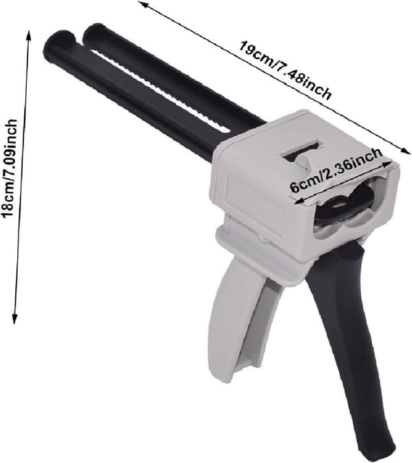 Epoxy dispenserpistol 50ml til epoxyblandingsapplikationer[YJD]