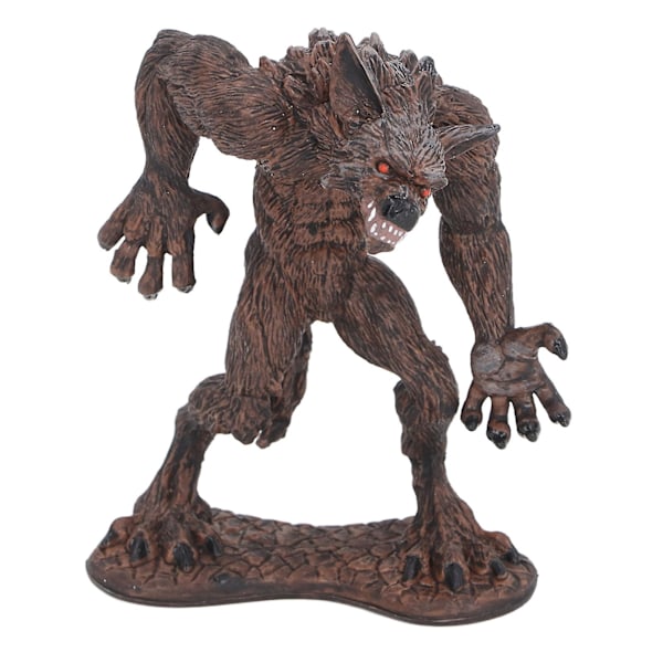 Varulv Modell Lekefigur for Skrivebordsdekorasjon og Samling Simulering Monster (YJD)