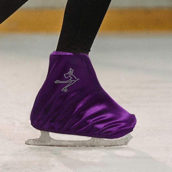 1 par skridskoskydd Elastiska isskridskoskydd Utomhusskridskoskydd Elastiska skridskoskydd [YJD]