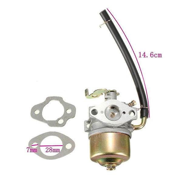 Generator Motor Karburator Carb til Robin Wisconsin Ey15 Ey20 Hjemmehave Tilbehør Forbrugsvarer (YJD) Silver