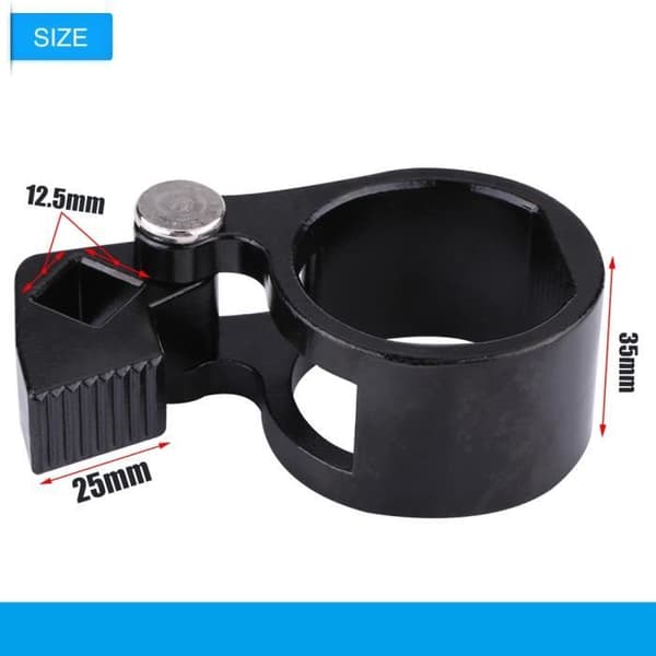 Fjernelsesværktøj - Universal - Kugleledsaftrækker - Stål - 12,5 mm - Sort [YJD][YJD] black
