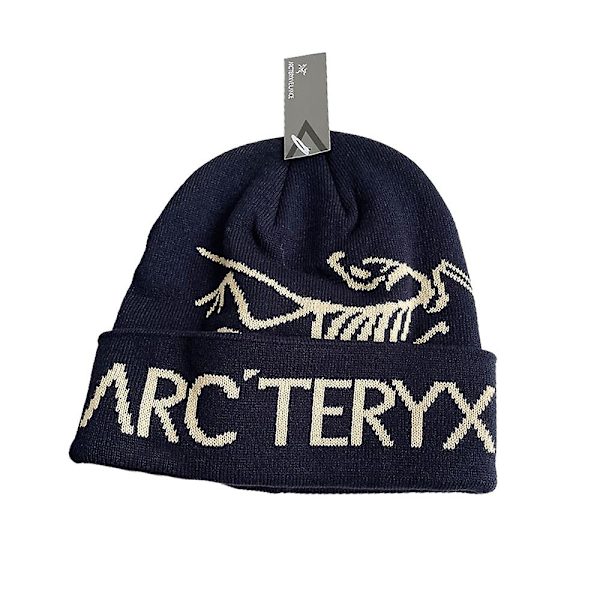 Arcteryx Hettelue i Strik for Menn og Kvinner - Vinterlue, Skallelue, Elastisk Unisex Hodeplagg