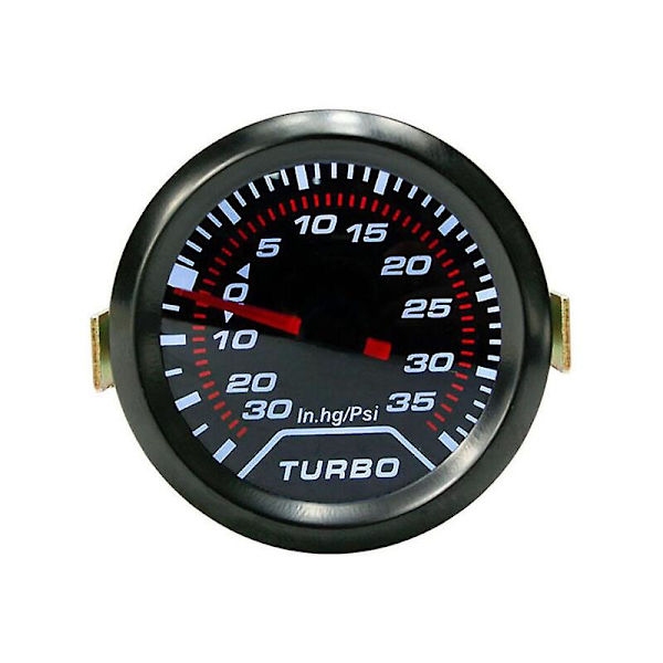 Mätartryck Turbo Boost Tryckmätare Turbo Mätare Mätare Universal för Bil  (YJD)