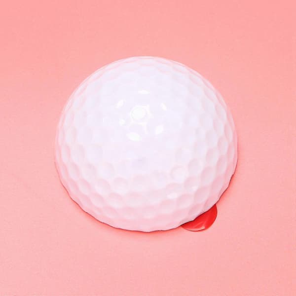 3D Prank Tricky Creative Glass Window Stickers Auto (hvit Golf)[YJD]