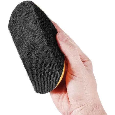 Håndslibeblok, slibekiler til slibeskiver, 150 mm (6\") til træ, gummi, læder, plast, sten[YJD]