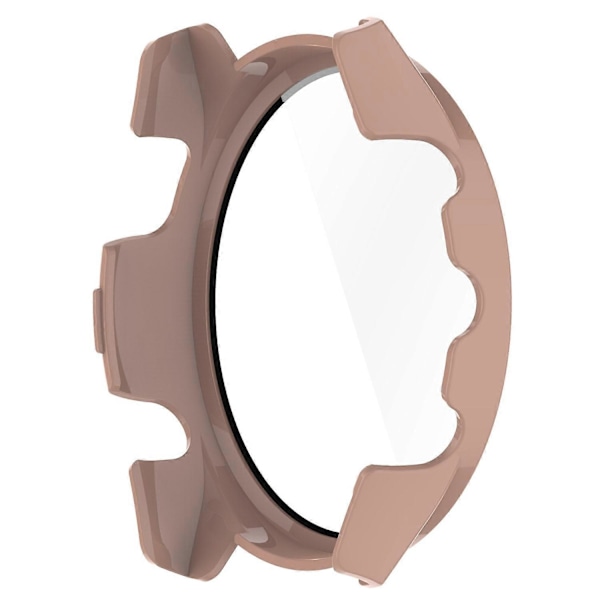Garmin Forerunner 265 -älykellon PC-kellokotelo karkaistulla lasisella näytönsuojalla - Musta[HK] Pink Multicolor