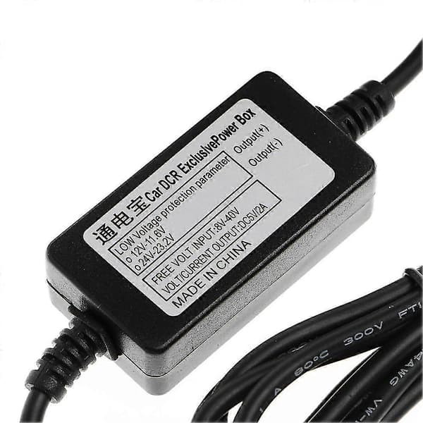 Ny 12v 24v til 5v 2a USB billader DC-omformermodul lavspenningsbeskyttelse[YJD]