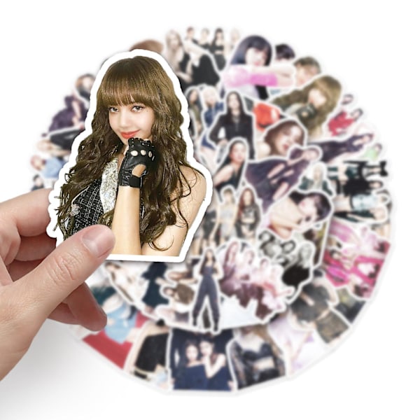 50 stk Blackpink Stickers Computer Dekal Til Laptop Vandflasker Skateboard Graffiti Patches