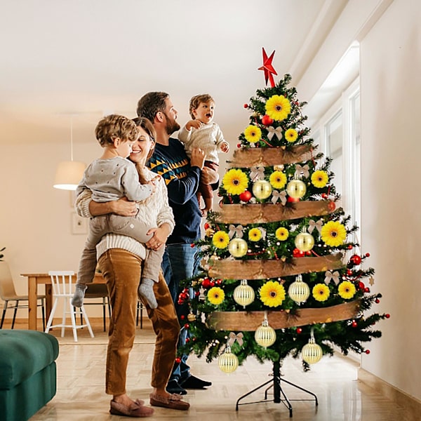 Julgransdekoration.[YJD] Yellow 1set
