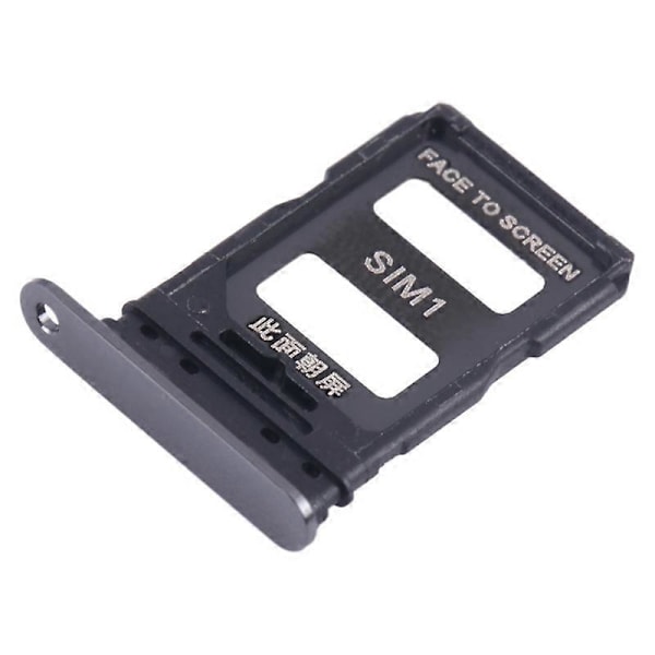 For Xiaomi 14 Dobbel SIM-kort Skuff Holder Erstatningsdel (uten Logo)[HK] Multicolor Black