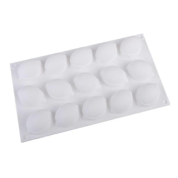 Citron Silikoneform til Bagning af Småkager og Desserter - 15 Hul Design [ZHE][YJD]