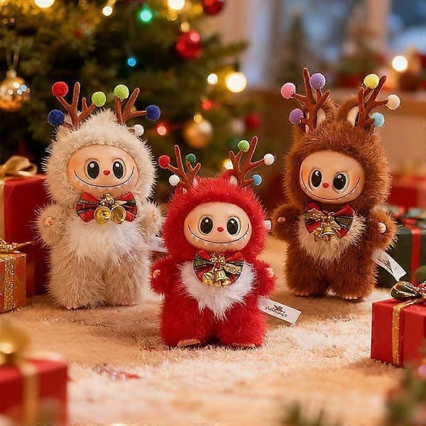 Julserie av plyschdockor[YJD] brown