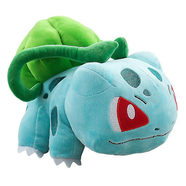 Pokémon - Bulbasaur Plussj - 30 cm Supermyk Bulbasaur Plussj som Blunker kk