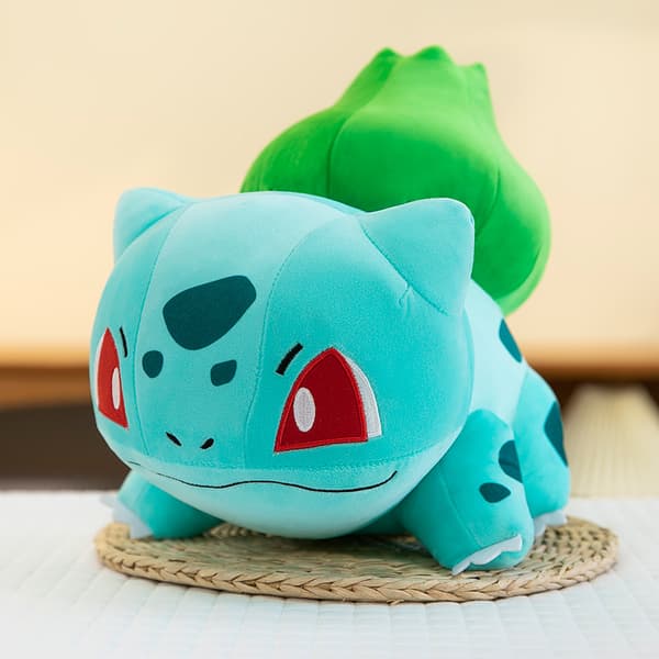 Pikachu pehmolelu, Squirtle, Charmander, söpö nukke, Bulbasaur. (DB) Bulbasaur 23 cm