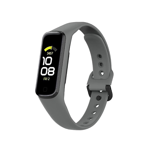 Blød TPU-rem til -Galaxy Fit2 SM R220 Smartwatch Håndledsrem Loop Armbånd (YJD) Grey