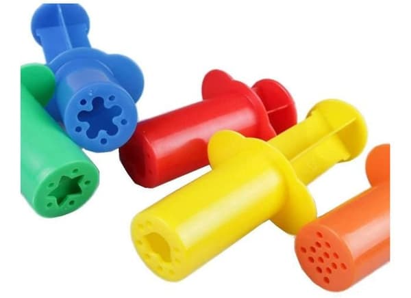 Generiska Playdough-set för olika designer, degsträngsprutningsset - degset-tillbehör, designer[YJD]