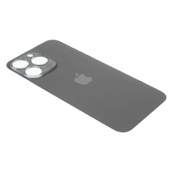 iPhone 13 Pro 6.1 tuuman akkukotelon suojuksen korjausosa (kameran linssirengasreiän vakiomalli [YJD] Black Black