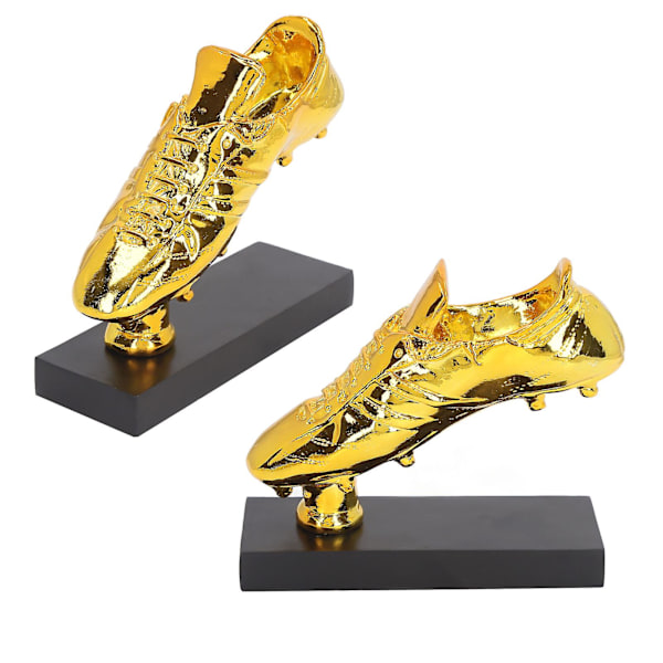 Høj Simulation Harpiks Guld Støvle Trofæ Model Replica - Fodbold Fans Souvenir (YJD)