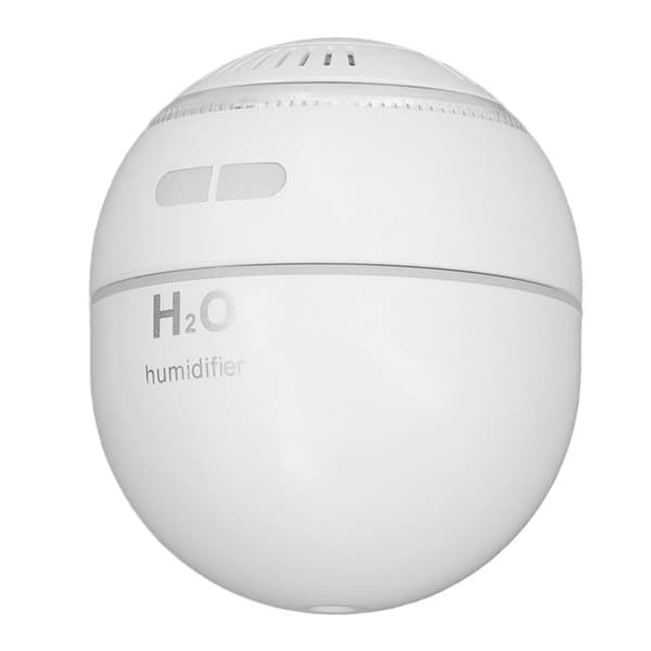 120 ml USB-luftfuktare DC 5V/1A, 2-hastighets aromaterapi eterisk oljediffusor, vit (YJD)