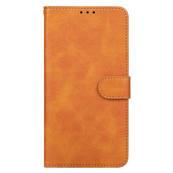 Til TCL 505 Læder Telefon Cover (YJD) Brown