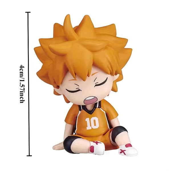 Volleyballspiller Figur Anime Stil Dekor [YJD] send One At Random