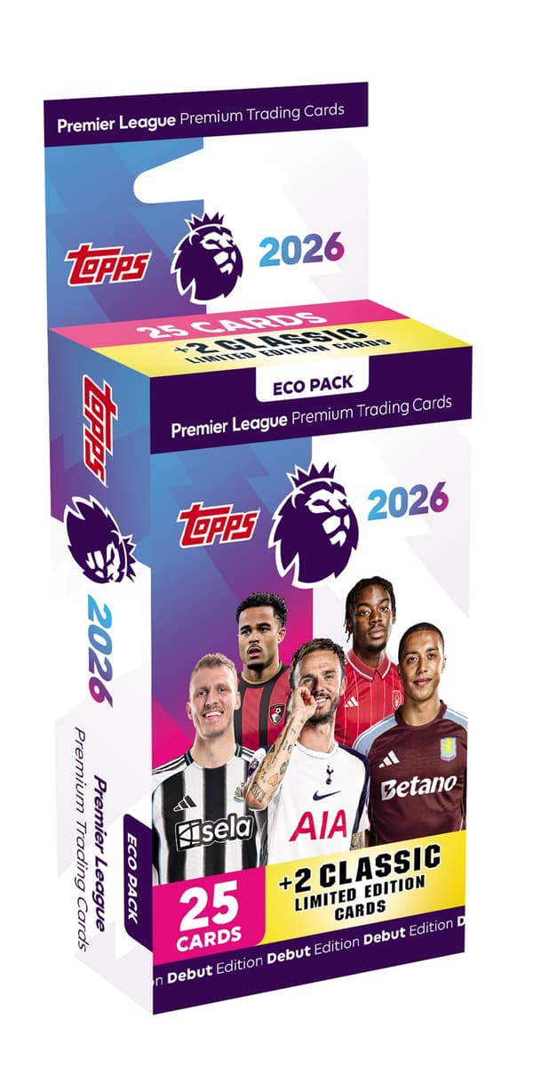 Premier League Topps Samlarkort 2026 Eco Pack[YJD] multifärg multicolor