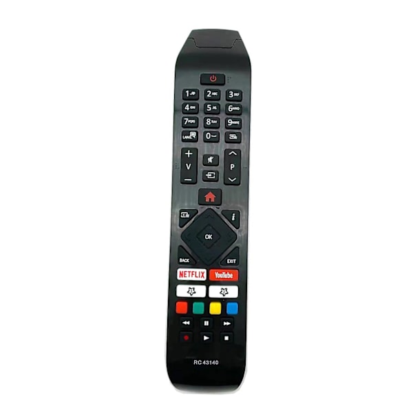 Fjernkontroll for Hitachi Rc43140 for 55hl7000 32he4000 24he2000 Smart TV-er (HY)