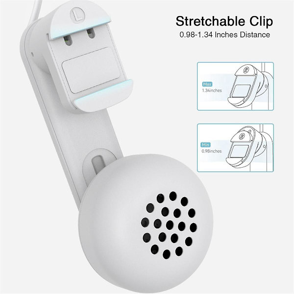 Passar för Meta Quest3 Tillbehör Headset Quest2 Headset Högkvalitativa Högtalare VR-Tillbehör (YJD) White