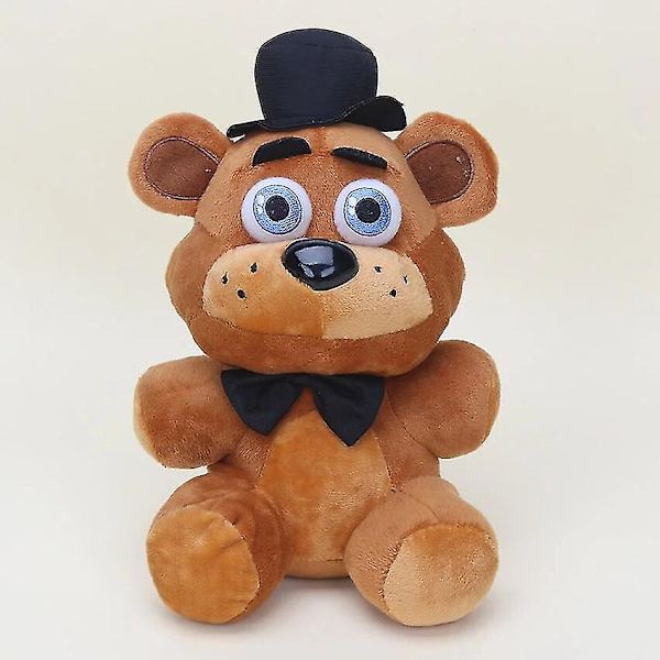 4 stk./sæt 25cm Fnaf Freddy Fazbear Plyslegetøj Phantom Foxy Fyldt Plys Bonnie Bjørn Mareridt Foxy Dukker Til Børn Julegave