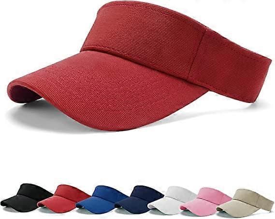 Unisex Golf Solhatt för män och kvinnor Röd[YJD]