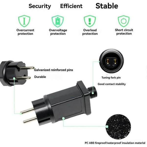 12V 1A 12W Plugg LED Transformator Adapter IP44 Vanntett[YJD]