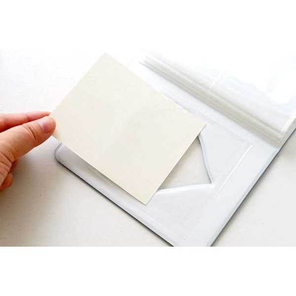 BTS 3 Tums Fotocardsalbum Kpop Mini Fotoalbum, Kärlek Hjärta Ihåligt Fotocards ID-hållare 64 Fickor Fotocardsmapp Kpop Fotocardshållare Bok