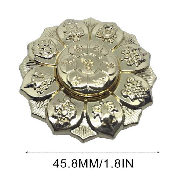 Populær Mini Metal Titanium Legering Fingerspids Buddhisme Modellering Tofarvet Dekompression Legetøj Trendy Artefakt[YJD] A