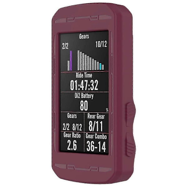 Silikone Etui til Bryton Rider750, Cykelcomputer Cover Støvtæt Beskyttelsesærme [YJD] Style F Multicolor