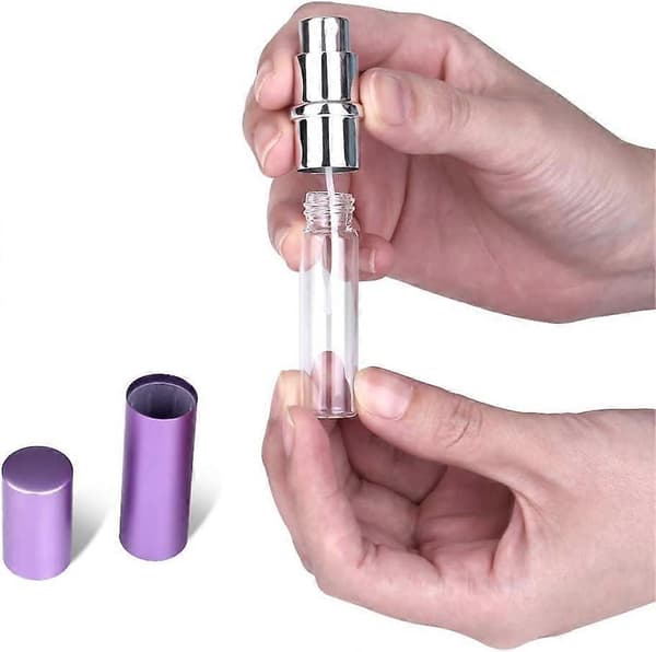 Mini påfyllningsbara reseatomizers 3x 6ml tomma parfym- och aftershavesprayer med lock[YJD]