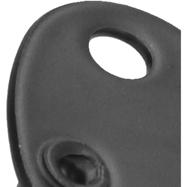 U-formet krog - PZCC - Pakke med 10 - Rustfrit stål - 4 x 2 cm - Indendørs og udendørs (YJD)