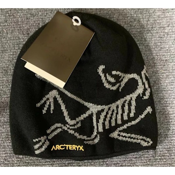\"Mössa ARC'TERYX Herr Mössa Vardaglig Varm Vinter Skidmössa\"[YJD] Black and yellow