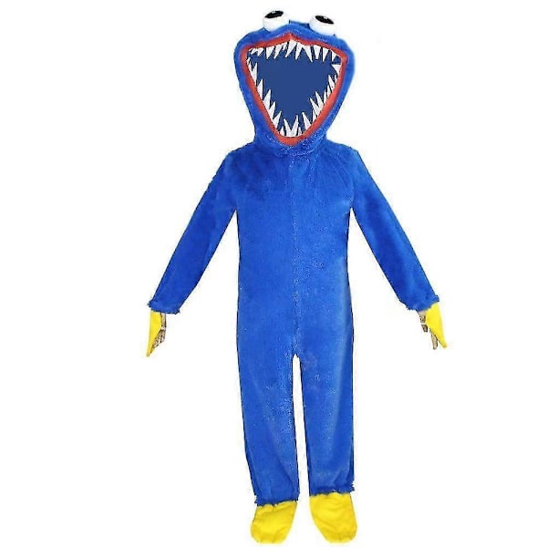 Poppy Playtime Huggy Wuggy Cosplay -asu Lasten Halloween-puku-l[HK] L