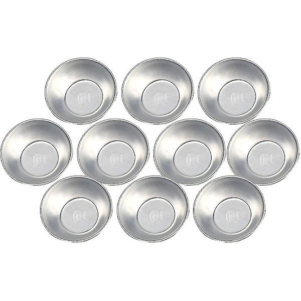 10 kpl Kakkumainen Munakakku Pasteis De Nata Uunipaisto Pyöreä Vanukas Tin Kakku Työkalu (YJD)
